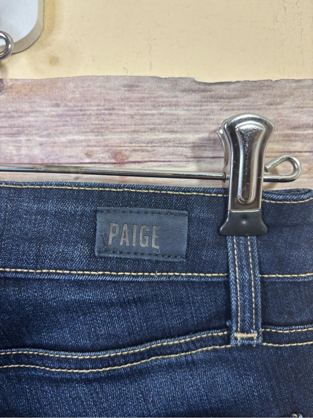 PAIGE Hoxton Ankle dark wash denim jeans Size 25 - Picture 5 of 8